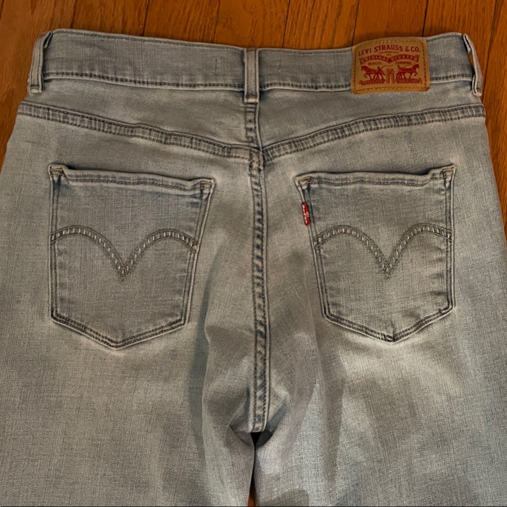 Levi's Light Blue Boot Cut Jeans W27 L32 - Picture 6 of 6